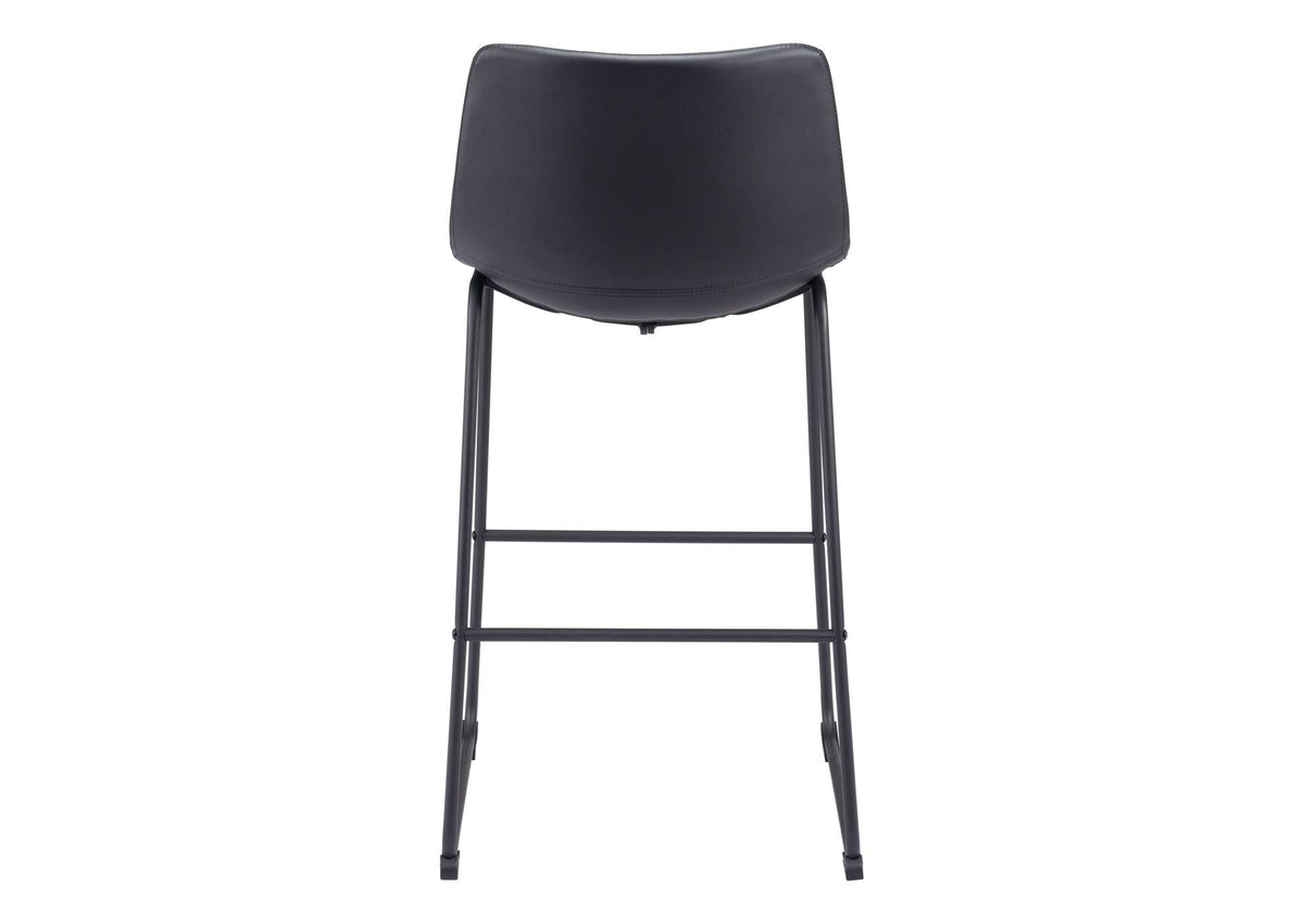 109650 Smart Barstool (Set Of 2) Black