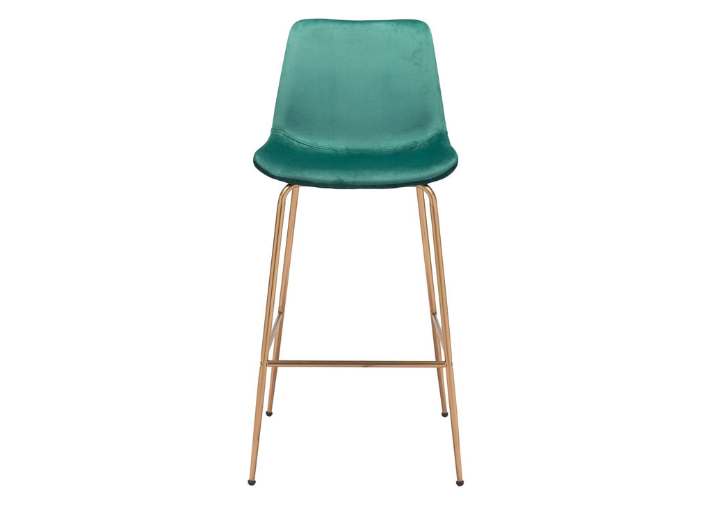 101757 Tony Barstool Green & Gold