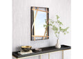 A12255 Tolix Mirror Antique Gold & Black