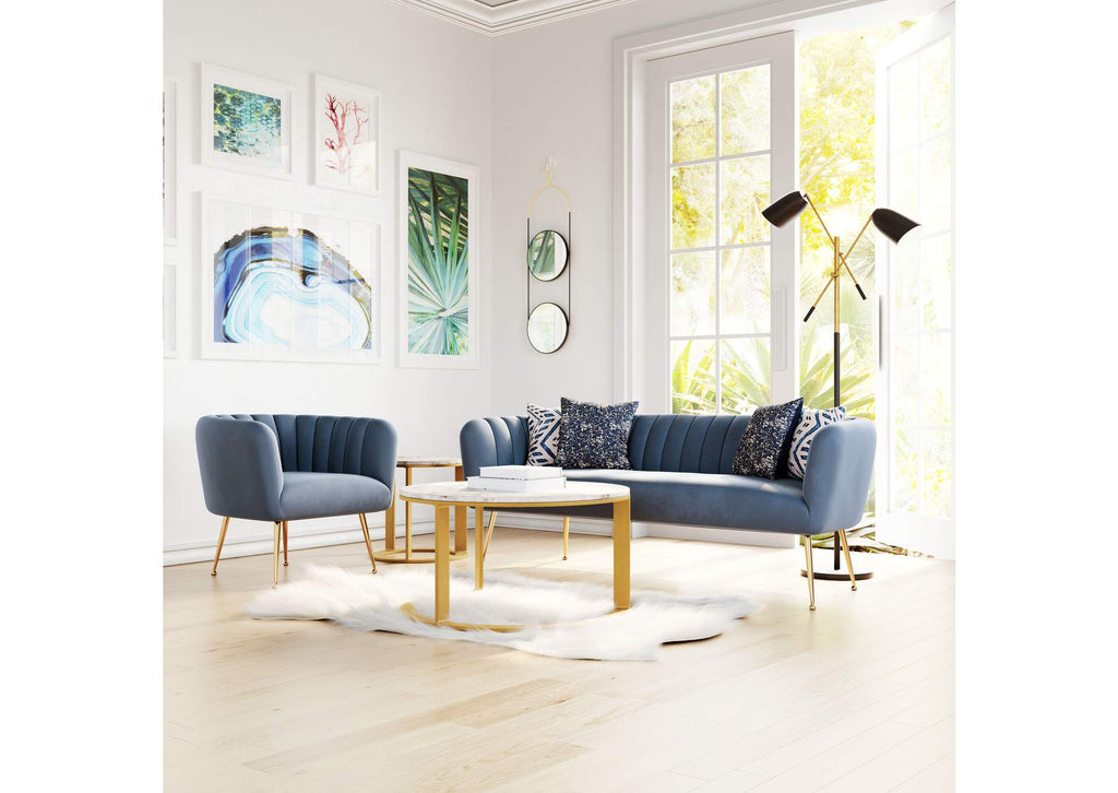 101854 Deco Sofa Gray