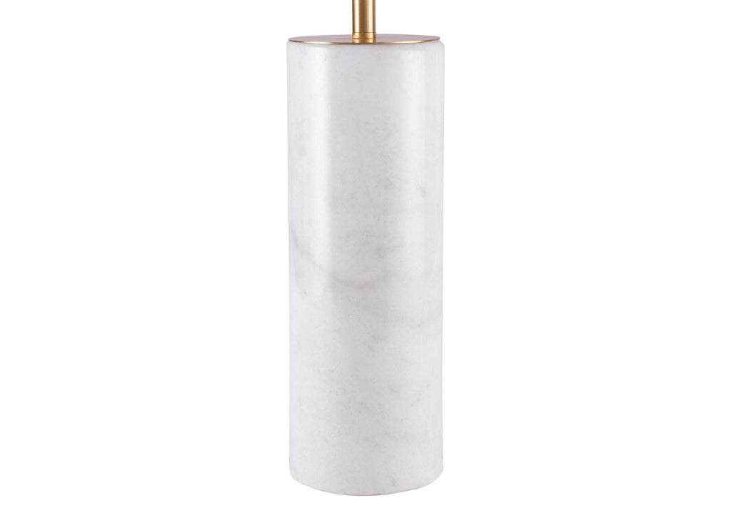 56100 Ciara Table Lamp Beige & White