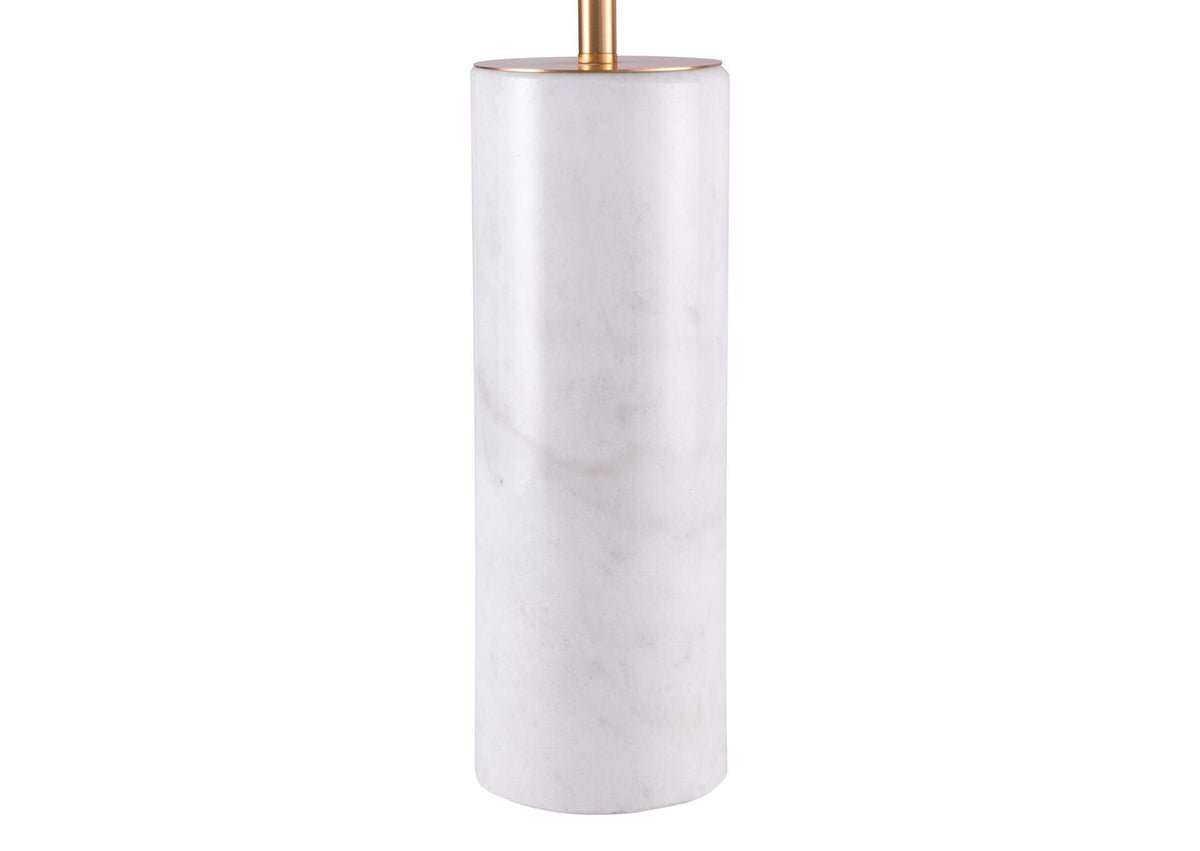 56100 Ciara Table Lamp Beige & White