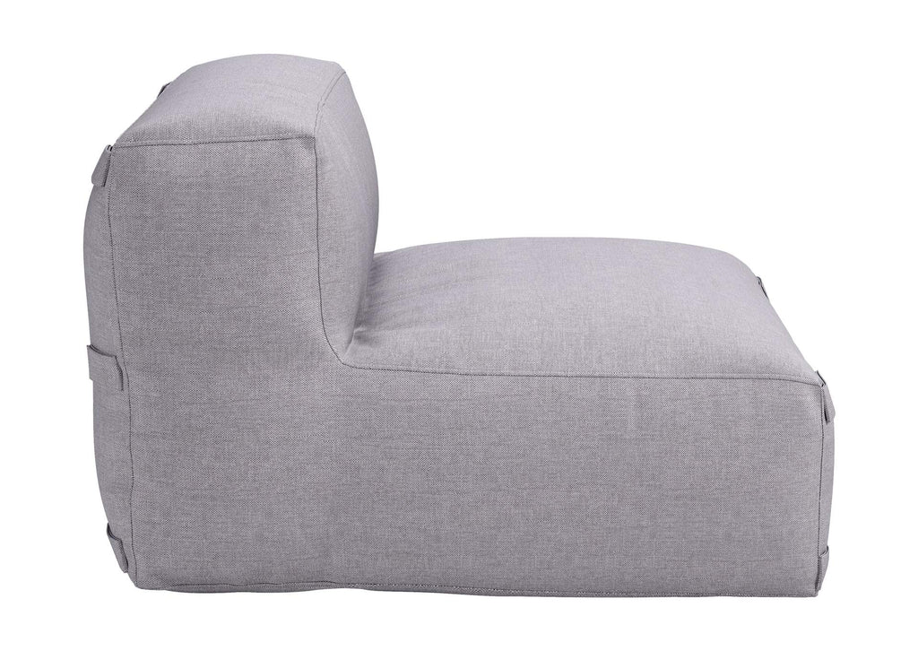 703999 Luanda Outdoor Middle Chair Gray