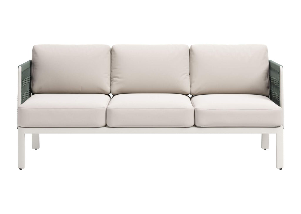 704045 Bridgehampton Outdoor Sofa White