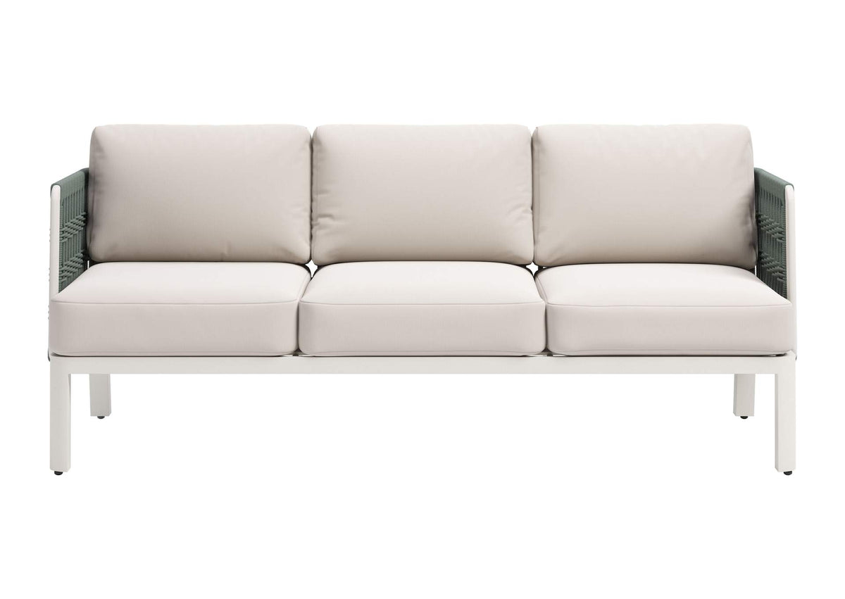 704045 Bridgehampton Outdoor Sofa White