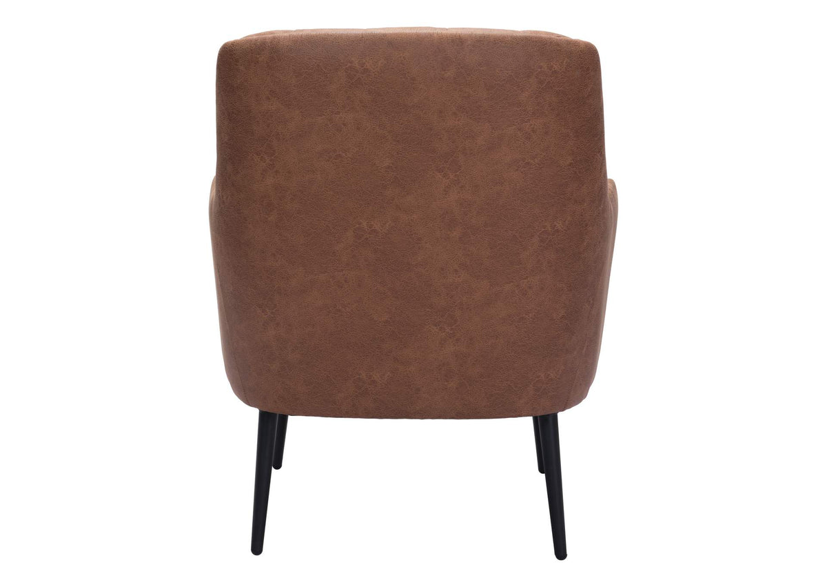 109053 Tasmania Accent Chair Vintage Brown