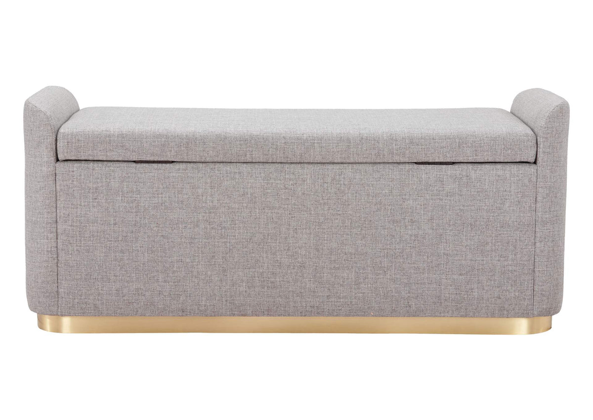 109995 Dobo Storage Bench Gray