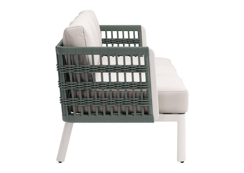 704045 Bridgehampton Outdoor Sofa White