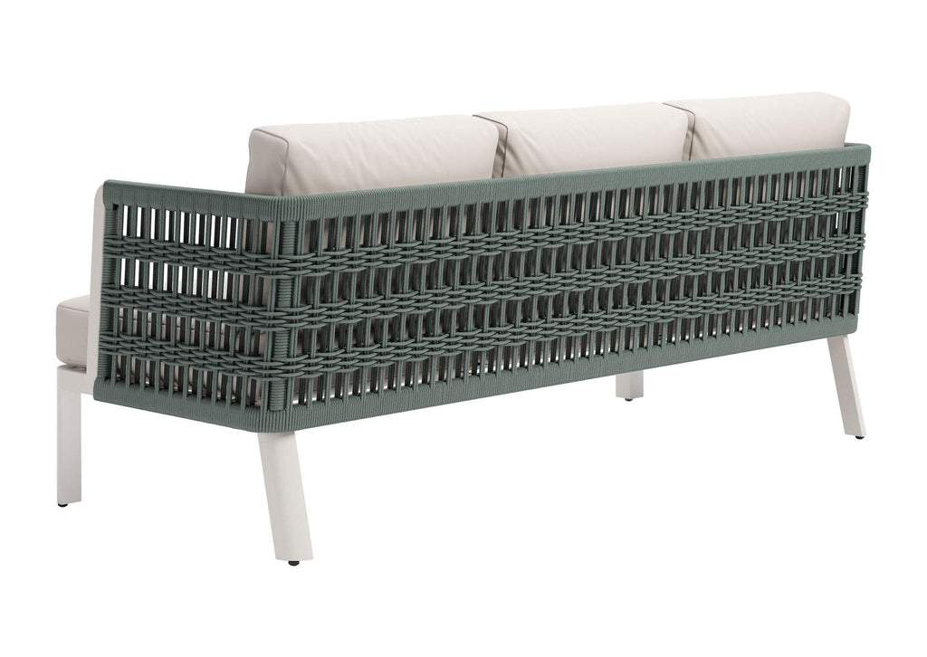 704045 Bridgehampton Outdoor Sofa White