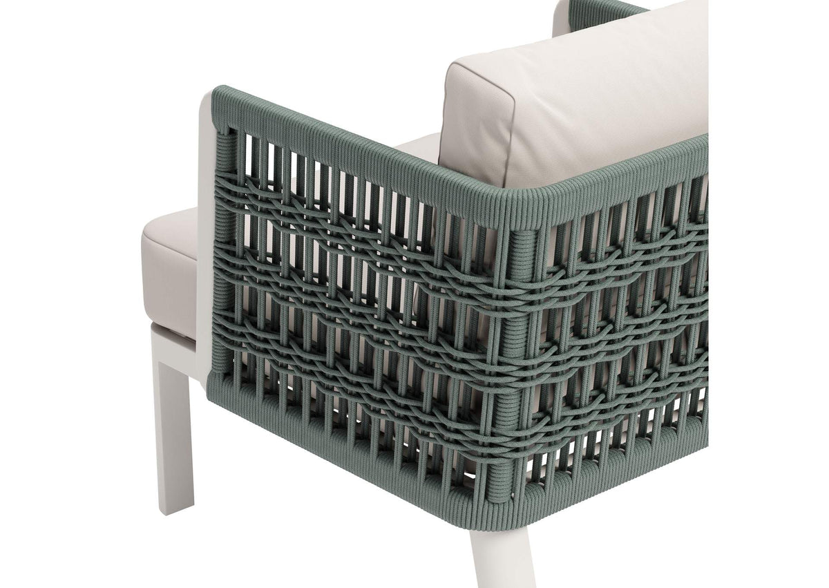 704044 Bridgehampton Outdoor Armchair White