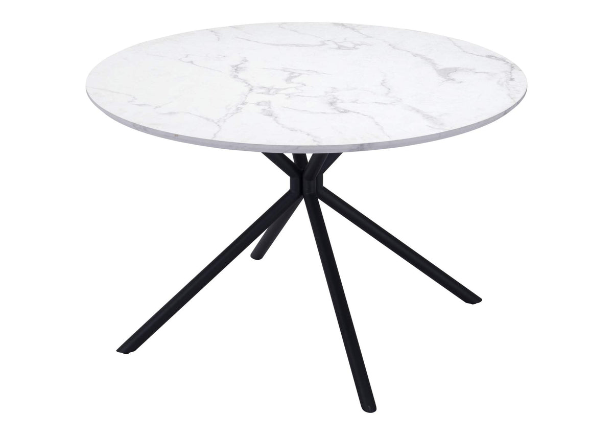 101879 Amiens Dining Table White