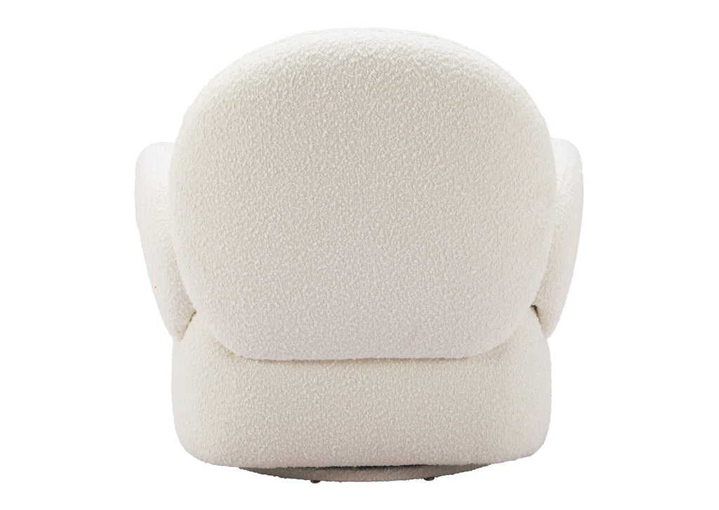110280 Pilka Swivel Chair White