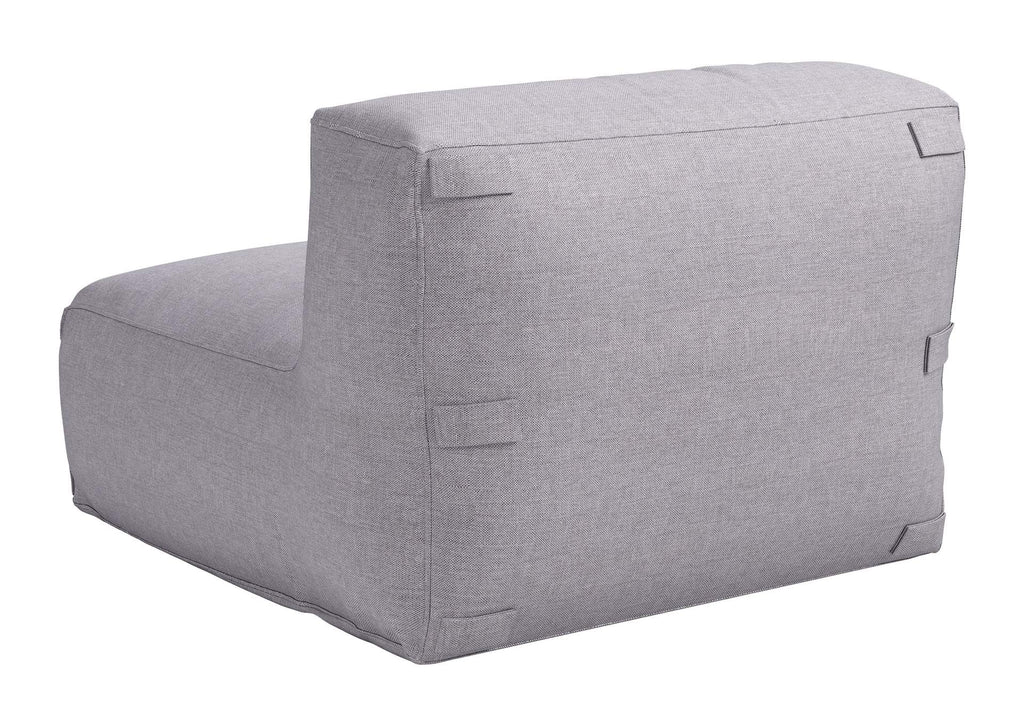 703999 Luanda Outdoor Middle Chair Gray