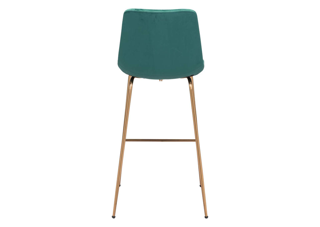 101757 Tony Barstool Green & Gold