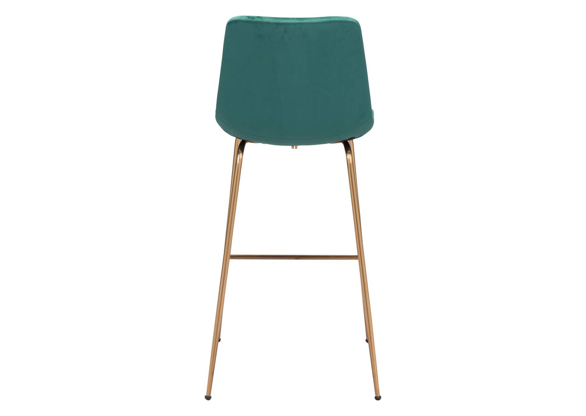 101757 Tony Barstool Green & Gold