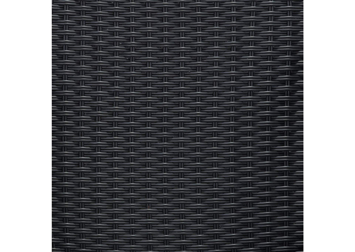 703946 Lorena Outdoor Dining Chair (Set Of 2) Black