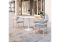 704038 Soleil Outdoor Dining Table White
