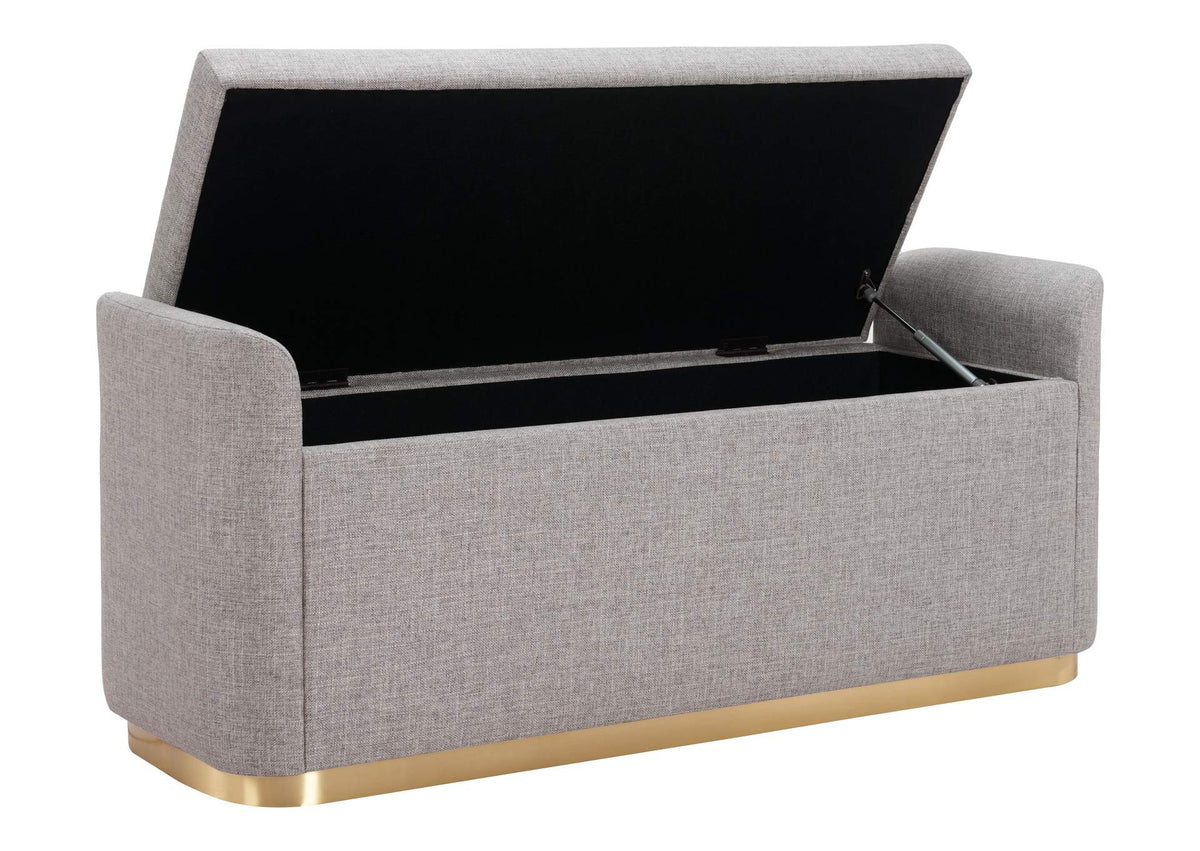 109995 Dobo Storage Bench Gray