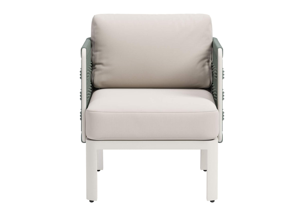 704044 Bridgehampton Outdoor Armchair White