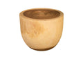 TH08555 Lathe Side Table - Chamcha Wood