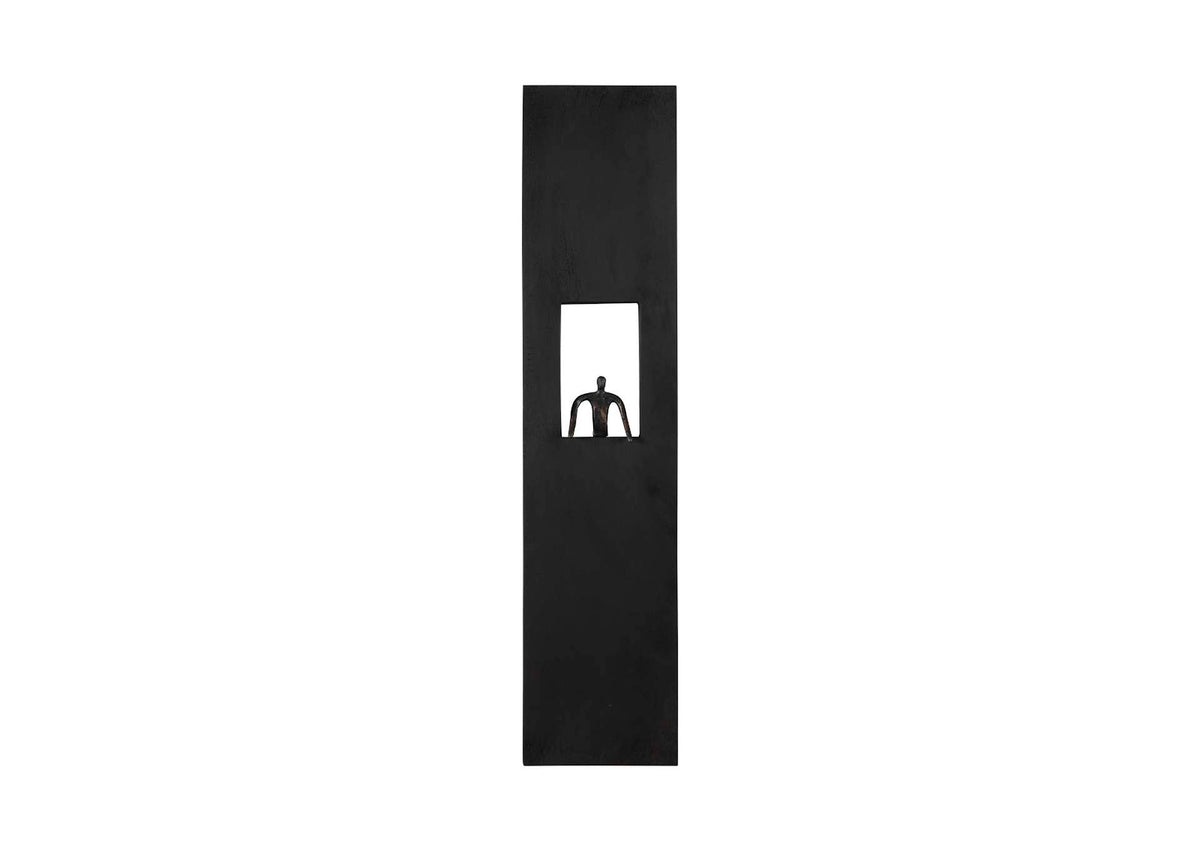 TH101656 Atlas Wall Decor - Rectangle - Black