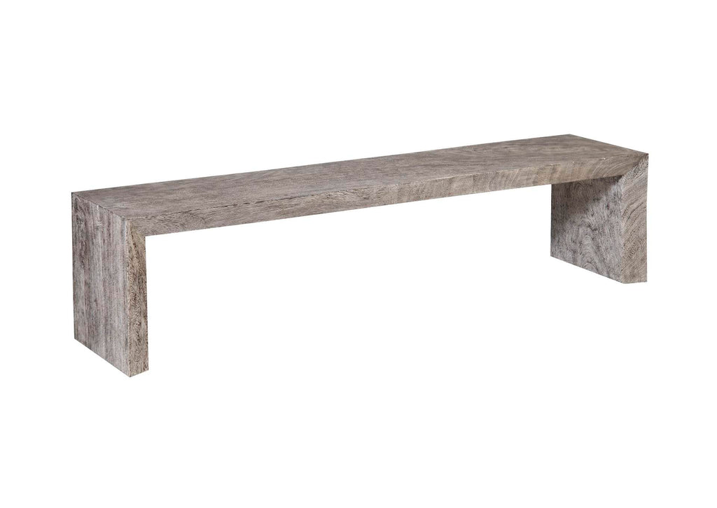 TH101895 Waterfall Bench - Gray Stone