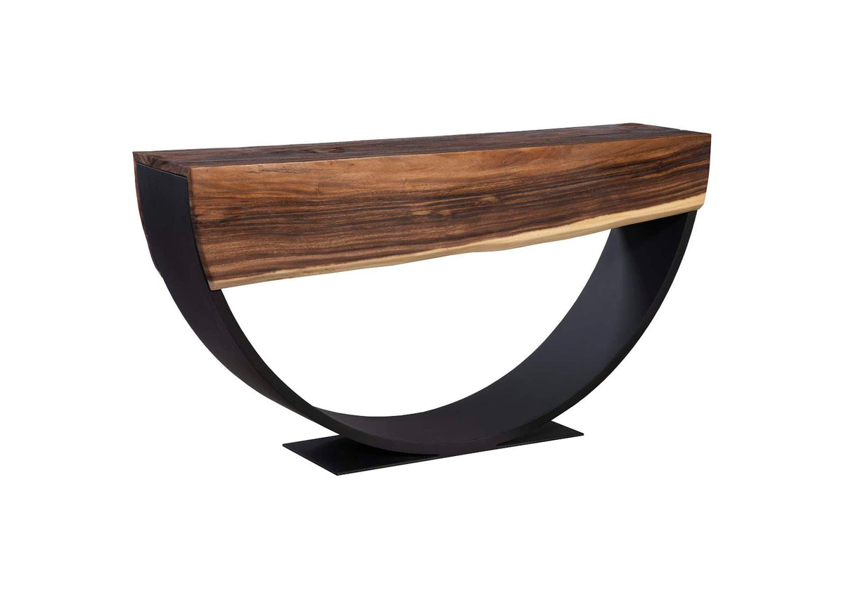 TH103724 Arc Console Table - Natural - Double Sided