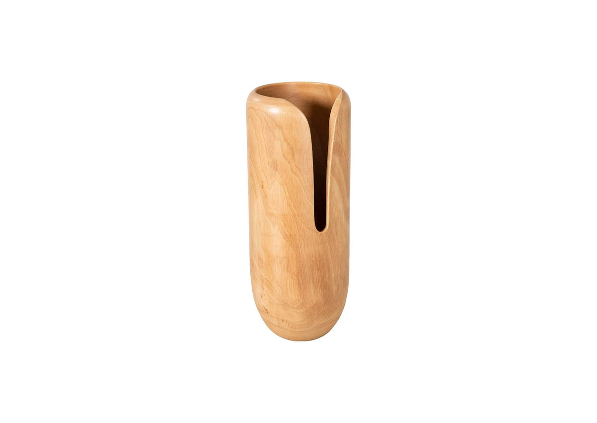 TH107160 Interval Wood Vase - Natural - Medium
