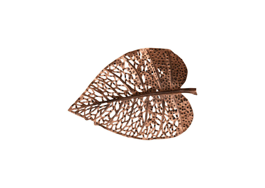 TH108529 Birch Leaf Wall Art - Copper - Xs