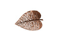 TH108529 Birch Leaf Wall Art - Copper - Xs
