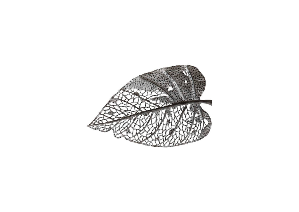 TH108530 Birch Leaf Wall Art - Silver - Sm