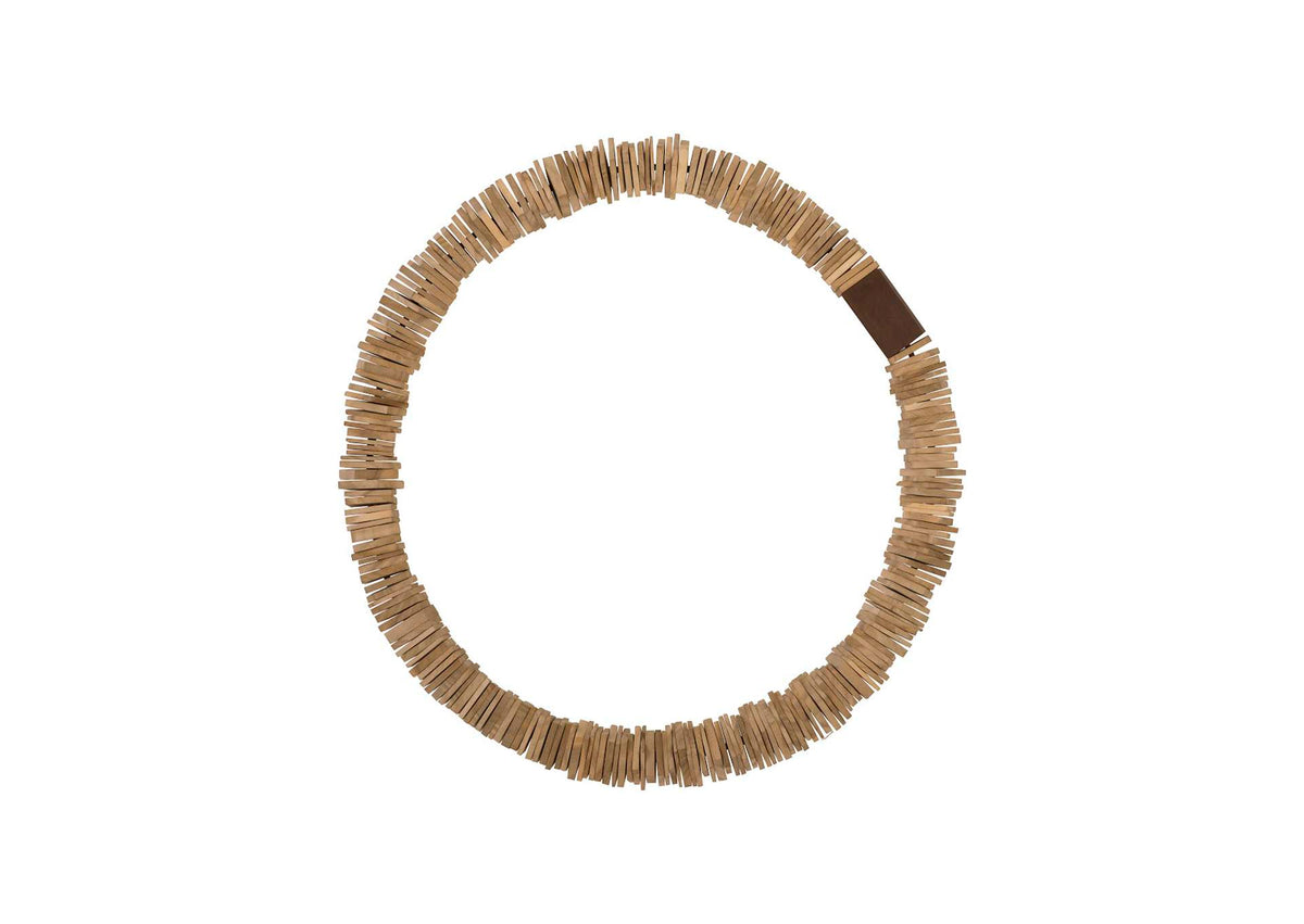 TH89176 Stacked Wall Ring - Bleached - Lg
