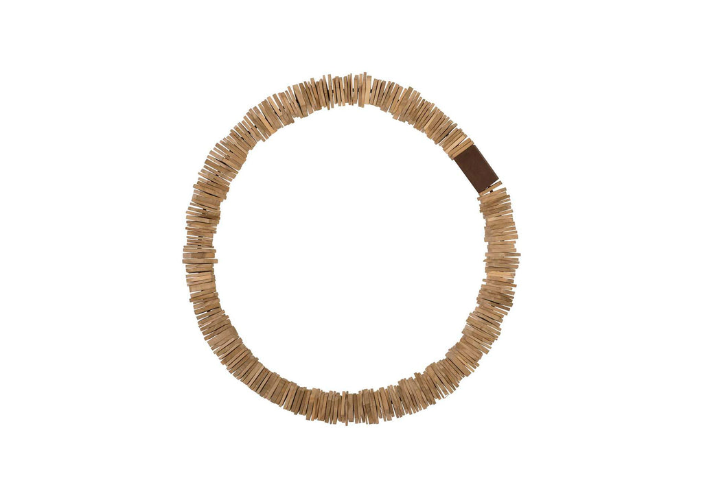 TH89176 Stacked Wall Ring - Bleached - Lg