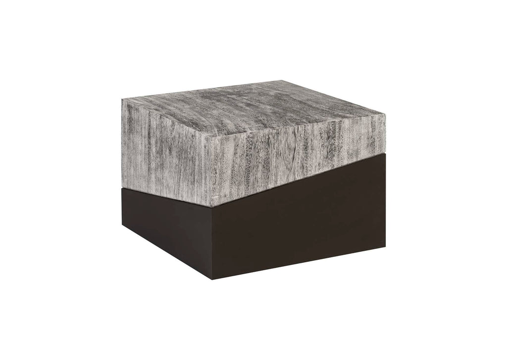 TH97555 Geometry Small Coffee Table - Gray Stone