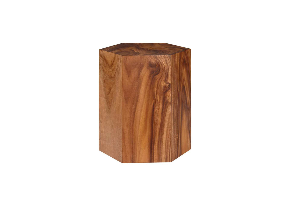 TH99515 Honeycomb Side Table - Chamcha Wood - Lg