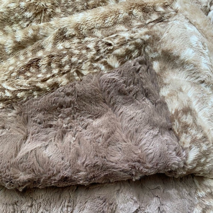 Fawn Mocha Throw