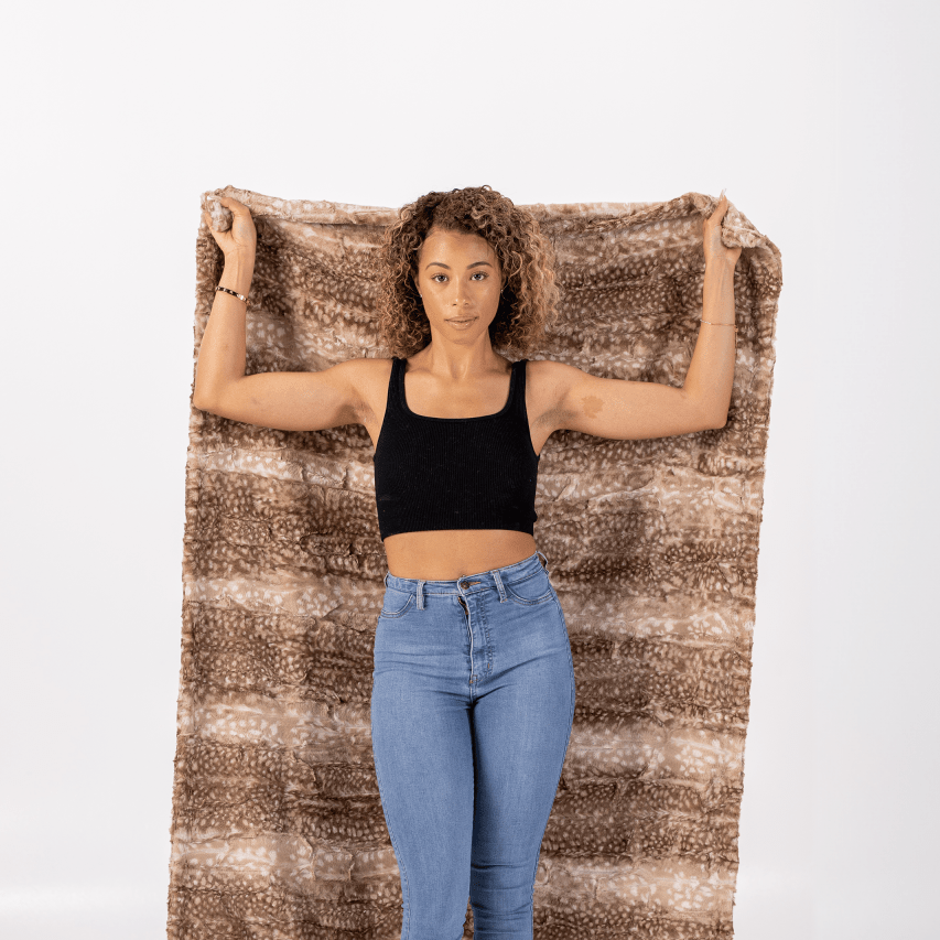 Fawn Mocha Throw