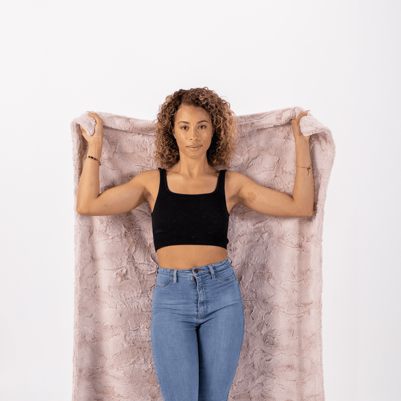 Blush Throw
