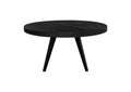 TL-1029-02 Parq 60 Inch Round Dining Table Black
