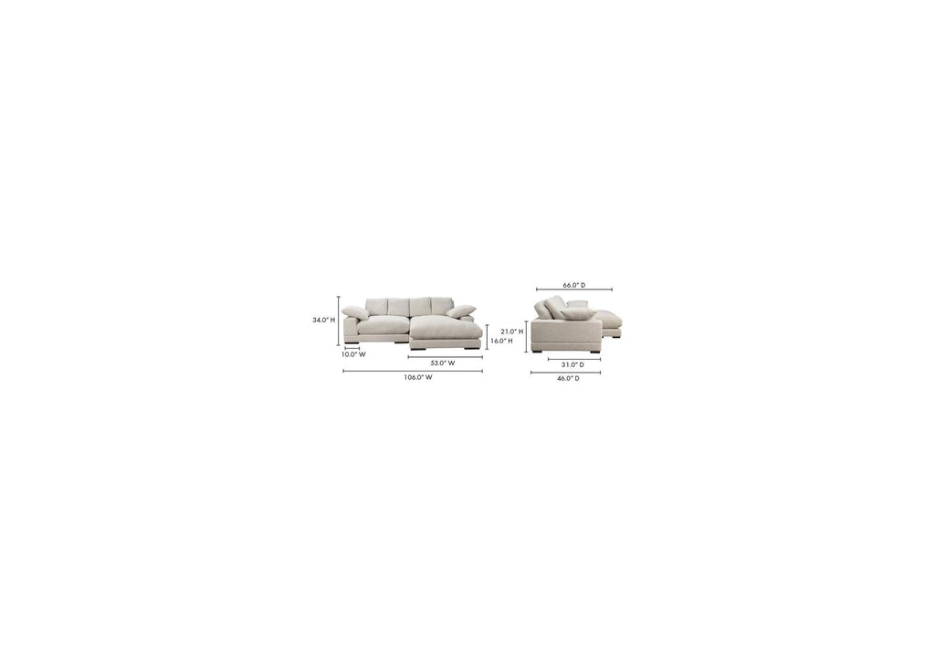 TN-1004-21-0 Plunge Sectional Sahara