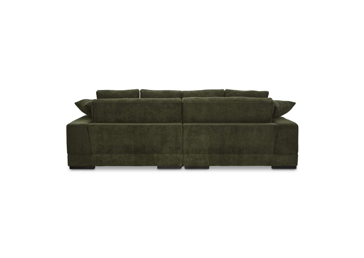 TN-1014-27-0 Plunge Sectional Dark Green