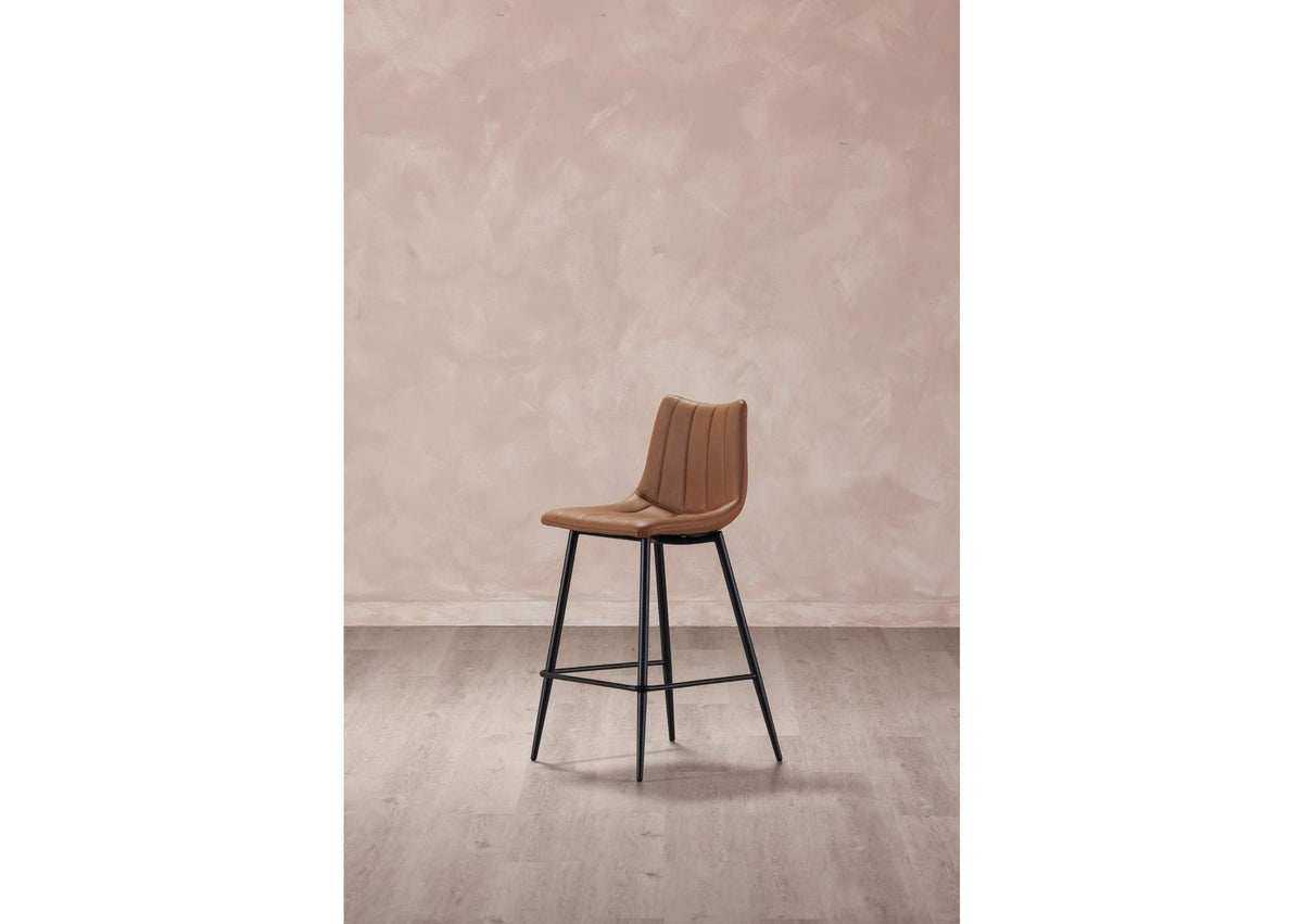 UU-1002-21 Alibi Counter Stool Tan - Set Of Two