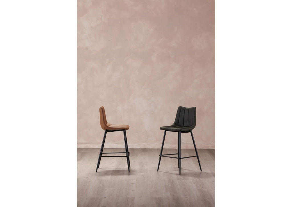UU-1002-27 Alibi Counter Stool Dark Green - Set Of Two