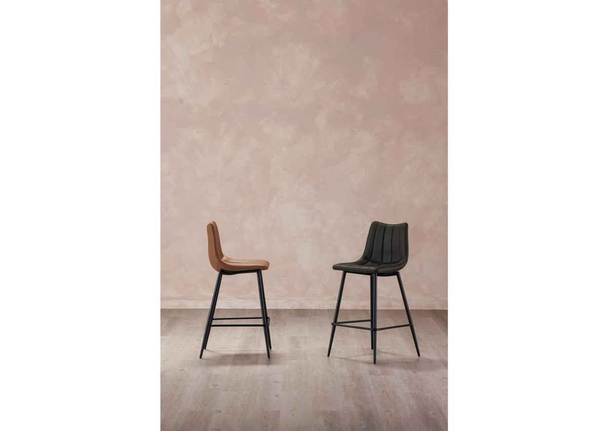 UU-1002-27 Alibi Counter Stool Dark Green - Set Of Two