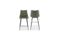 UU-1002-27 Alibi Counter Stool Dark Green - Set Of Two