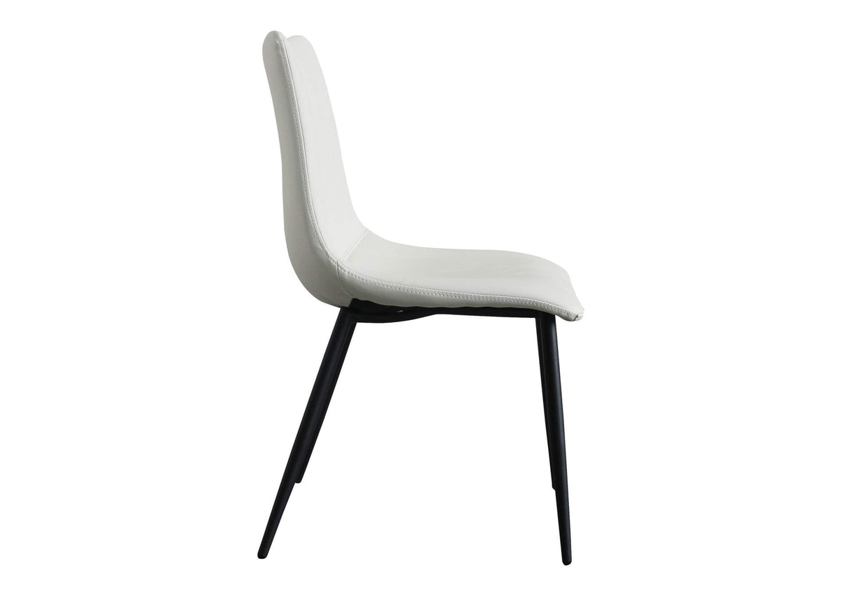 UU-1022-05 Alibi Dining Chair Ivory - Set Of Two