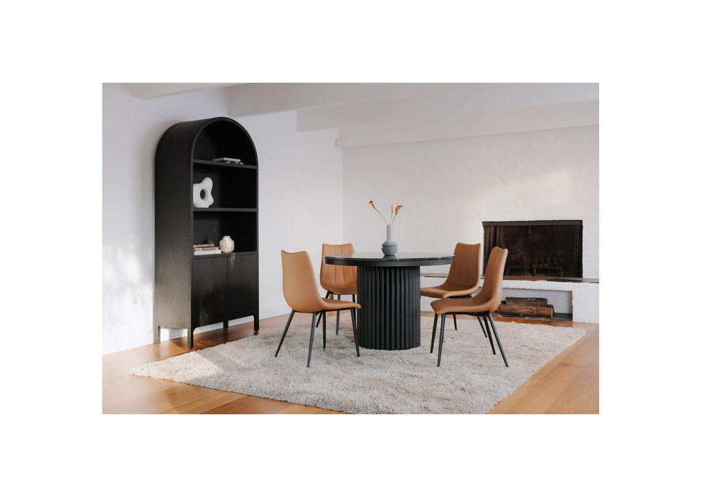 UU-1022-21 Alibi Dining Chair Tan - Set Of Two