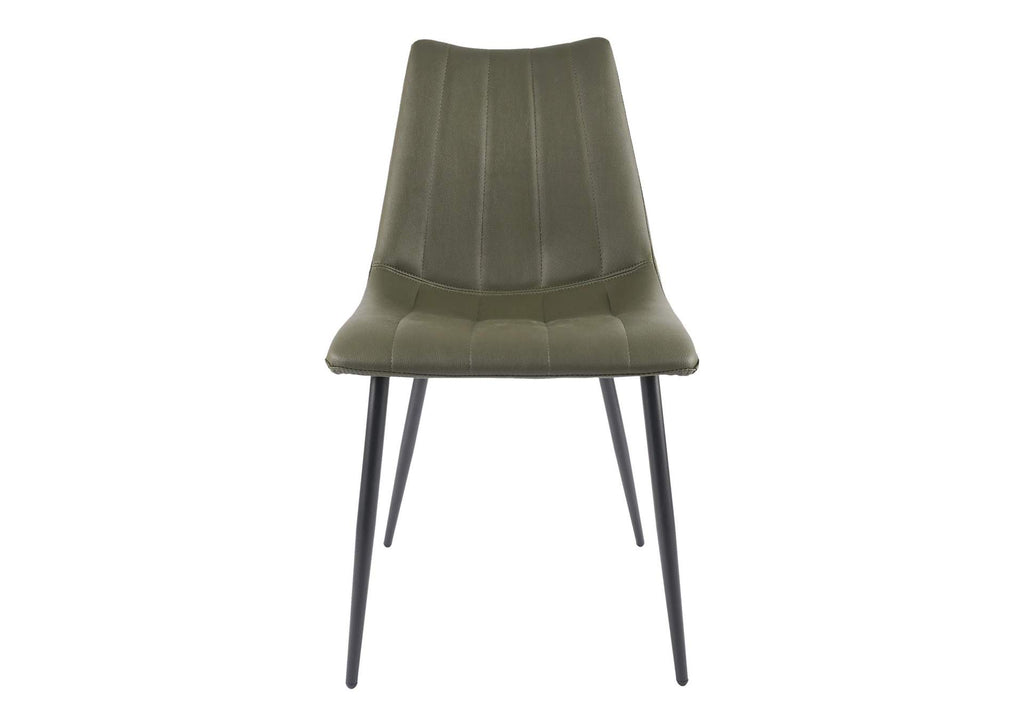 UU-1022-27 Alibi Dining Chair Dark Green - Set Of Two