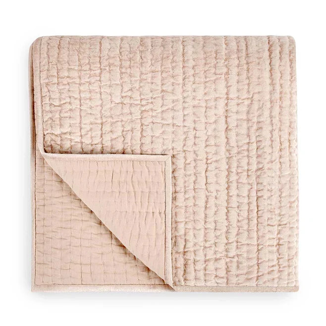 Bari Velvet Nude King Quilt — view 2
