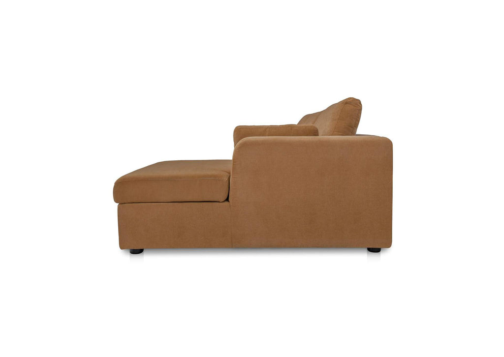 VV-1007-23-R-0 Burrow Sleeper Sectional With Storage Chaise Ginger Right